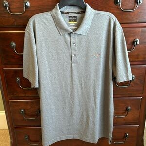 NWOT Greg Norman Tasso Elba Five Iron Golf Shirt Mens size Large